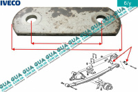 Кронштейн задний крепления рессоры 