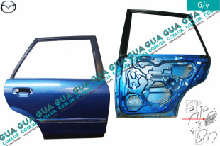 Дверь задняя правая ( универсал, хетчбэк ) Mazda / МАЗДА 323 F 1998-2004 1.4 (1324 куб.см.)