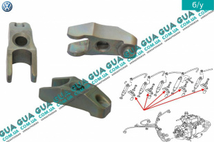 Бугель крепления форсунки ( зажим / держатель )   