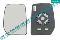 Вкладыш зеркала заднего вида правый без подогрева Ford / ФОРД TRANSIT 2006- / ТРАНЗИТ 06- 2.3 V16 (2295 куб.см.)