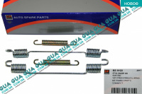 Ремкомплект барабанных колодок / Комплект возвратных пружин тормозного механизма