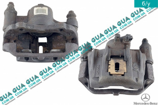 Суппорт задний левый    