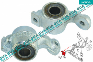Кронштейн / сайлентблок переднего рычага передний ( втулка  1 шт. )    