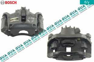 Суппорт передний правый Peugeot / ПЕЖО PARTNER M59 2003-2008 / ПАРТНЕР М59 03-08 1.9D (1868 куб.см.)