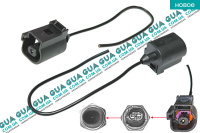 Фишка / разъем ( колодка / штекер ) датчика давления масла ( 1 контакт ) Seat / СЕАТ LEON 2005- 2.0TDI 16V (1968 куб.см.)