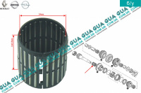 Подшипник  игольчатый КПП 34x39х43,8