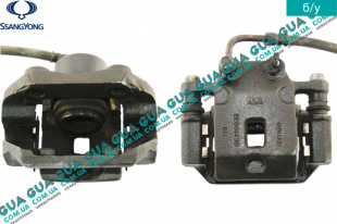 Суппорт задний правый SsangYong / САНГЙОНГ KYRON 2.0XDI (1998 куб.см.)