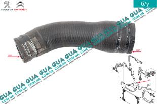 Патрубок / трубка системы охлаждения   