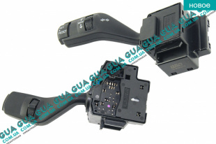 Подрулевой переключатель поворотов / света фар левый ( с бортовым компютером ) Ford / ФОРД C-MAX 2003-2007 / ФОКУС С-МАКС 2.0TDCI  (1997 куб. см.)