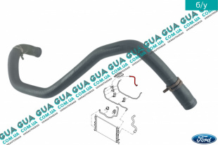  Патрубок / шланг системы охлаждения ( трубка к расширительному бачку )   