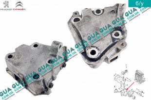 Кронштейн крепления двигателя правый   