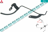 Шланг / патрубок вакуумной системы ( трубка ) Mitsubishi / МИТСУБИСИ PAJERO III 2000-2006 / ПАДЖЕРО 3 00-06 3.2DI-D (3200 куб.см.)