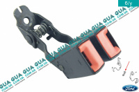 Замок ремня безопасности пассажирский задний ( ответная часть ремня безопасности ) Ford / ФОРД MONDEO III 2001-2007 / МОНДЕО 3 1.8TDCI (1753 куб.см.)