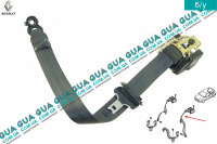 Ремень безопасности инерционный задний левый Renault / РЕНО CLIO II / КЛИО 2 1.9DTI (1870 куб.см.)