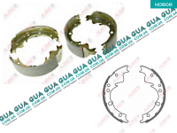 Тормозные колодки задние ( барабанные )