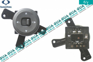 Блок управления зеркалами SsangYong / САНГЙОНГ KYRON 2.0XDI (1998 куб.см.)