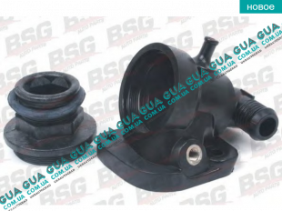 Корпус термостата / фланец охлаждающей жидкости   