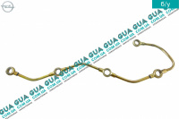 Трубка топливная обратки ( возвратка ) трубка форсунок Opel / ОПЕЛЬ CORSA C 2000-2009 / КОРСА С 00-09 1.7DTI V16 (1686 куб. см.)