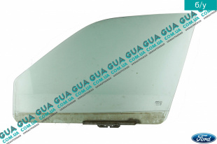 Стекло двери передней левой Ford / ФОРД ESCORT 1992-1995 / ЭСКОРТ 92-95 1.3 (1299 куб. см.)