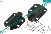 Кронштейн / крепление / фиксатор буксировочного крюка ( серьги ) Nissan / НИССАН ALMERA N16 / АЛЬМЭРА Н16 2.2 DCI ( 2184 куб.см.)