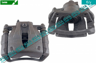 Суппорт передний правый 260/54/24 Opel / ОПЕЛЬ CORSA C 2000-2009 / КОРСА С 00-09 1.7DTI V16 (1686 куб. см.)