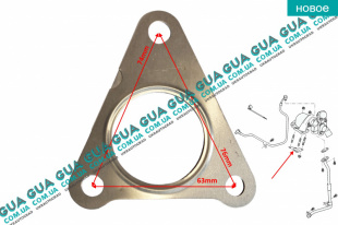 Прокладка турбины   