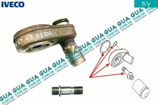 Масляный радиатор ( масляный охладитель / теплообменник )   