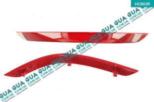 Отражатель заднего бампера ( катафот ) правый 15-   