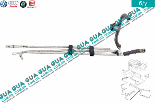 Трубки / патрубки топливной системы к фильтру ( комплект )    