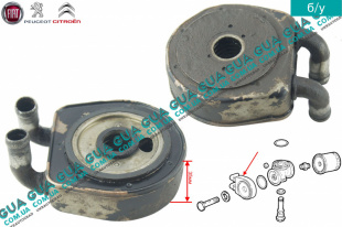 Масляный радиатор ( масляный охладитель / теплообменник )   