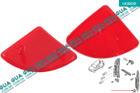 Отражатель заднего бампера ( катафот ) левый