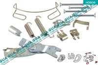 Ремкомплект колодок тормозных стояночного тормоза ( механизм ручника ) одна сторона