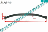 Рессора задняя метал H=18 мм