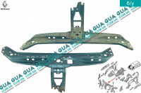 Установочная передняя панель ( окуляр / телевизор / верхняя балка передней панели ) Renault / РЕНО CLIO II / КЛИО 2 1.9DTI (1870 куб.см.)