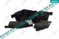 Тормозные колодки передние (R15)