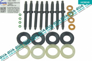 Монтажный комплект форсунки ( сальник, шайба, болт, уплотнительное кольцо )   