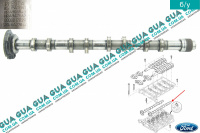 Распредвал впускной ( распределительный вал )