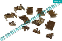 Планка суппорта / фиксатор тормозных колодок  задних ( AKEBONO / SUMITO )