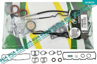 Комплект прокладок двигателя ( верхний / без прокладки ГБЦ ) DW8   