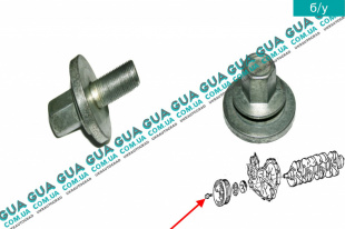 Болт / винт шкива коленвала Toyota / ТОЙОТА DYNA 2001- 3.0D-4D (2982 куб.см.)