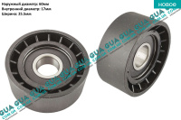 Натяжной ролик ремня генератора ( паразитный ) D60.2x25.5x17 Volvo / ВОЛЬВО S40 2000-2003 1.9DI (1870 куб.см.)