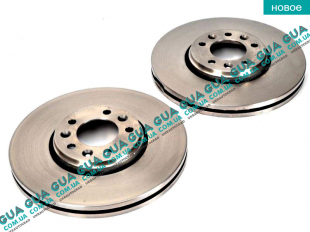 Тормозной диск вентилируемый передний   