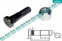 Шпилька крепления переднего колеса M12X1,5 мм ( болт / винт / гайка ) 1шт.