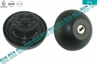 Крышка топливного бака Renault / РЕНО CLIO II / КЛИО 2 1.9DTI (1870 куб.см.)