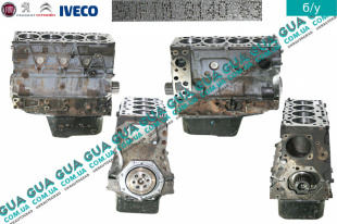 Блок цилиндров ( низ мотора / двигателя пенек ) Iveco / ИВЕКО DAILY II 1989-1999 / ДЭЙЛИ Е2 89-99 2.8D (2798 куб.см.)