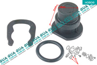 Заглушка / пробка корпуса термостата / фланца системы охлаждения ( cтопор, прокладка )
