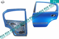 Дверь задняя левая ( хэтчбек ) Nissan / НИССАН ALMERA N16 / АЛЬМЭРА Н16 2.2 DCI ( 2184 куб.см.)