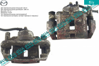 Суппорт передний вентилируемый левый Mazda / МАЗДА 323 F 1998-2004 1.5 16V (1498 куб.см. )