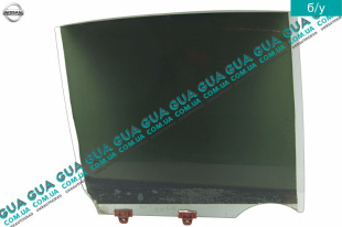 Стекло двери задней правой Nissan / НИССАН ALMERA N16 / АЛЬМЭРА Н16 2.2 DCI ( 2184 куб.см.)