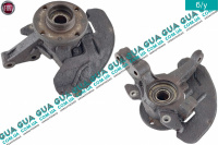 Поворотный кулак / цапфа правая с ступицей без ABS / АБС Z25